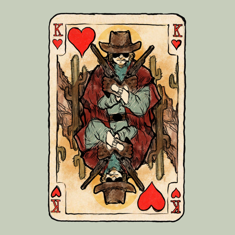 King Of Hearts Cowboy Long Sleeve Tee by HowdyJamesFarm | Teevron