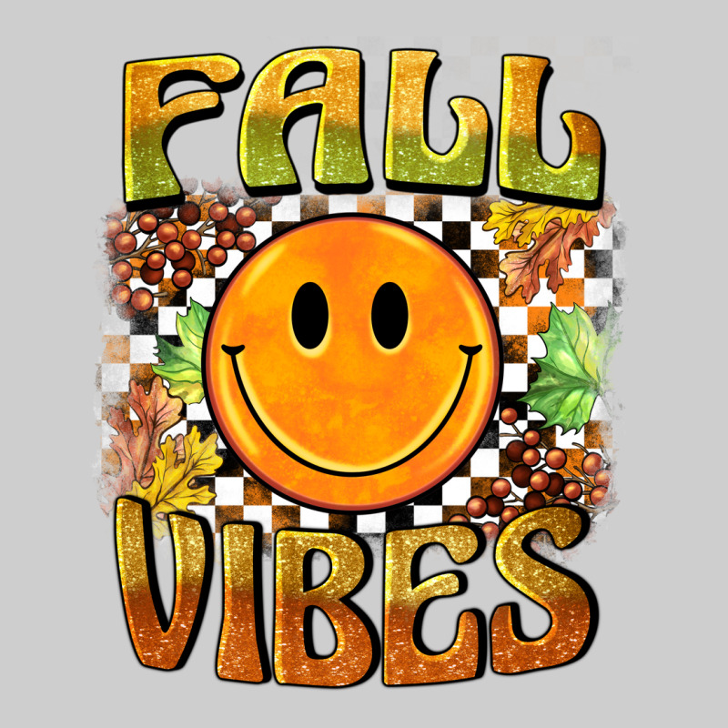 Fall Vibes Smiley Face Premium Tee by BarkalooDesign | Teevron