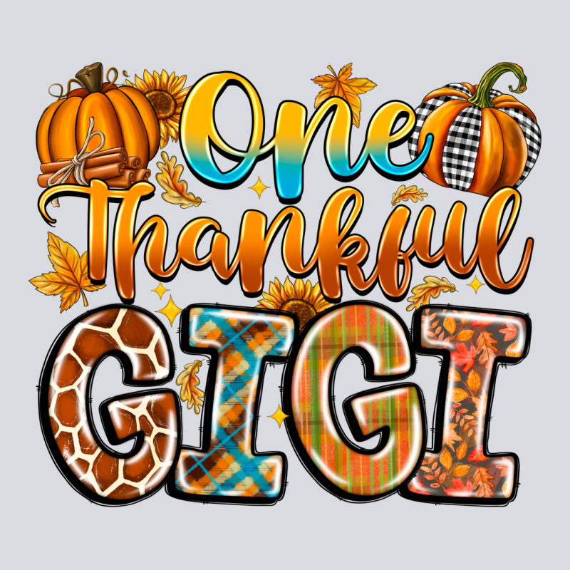 One Thankful Gigi Zipper Hoodie by CowhideDigitalArt | Teevron