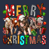 Merry Christmas Pigs Heavyweight Sweatshirt | Teevron
