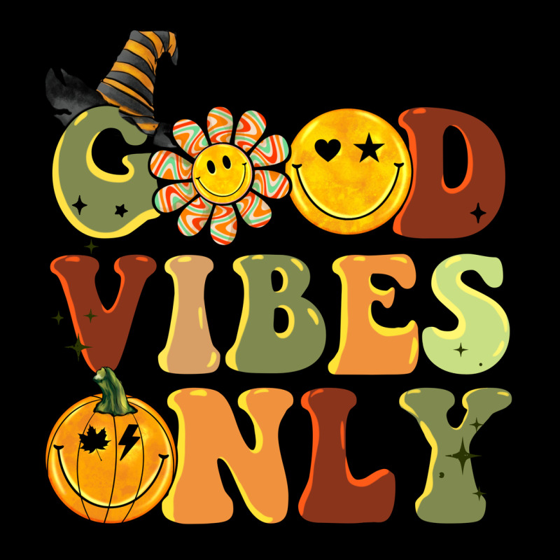 Halloween Good Vibes Only Premium Tee by BarkalooDesign | Teevron
