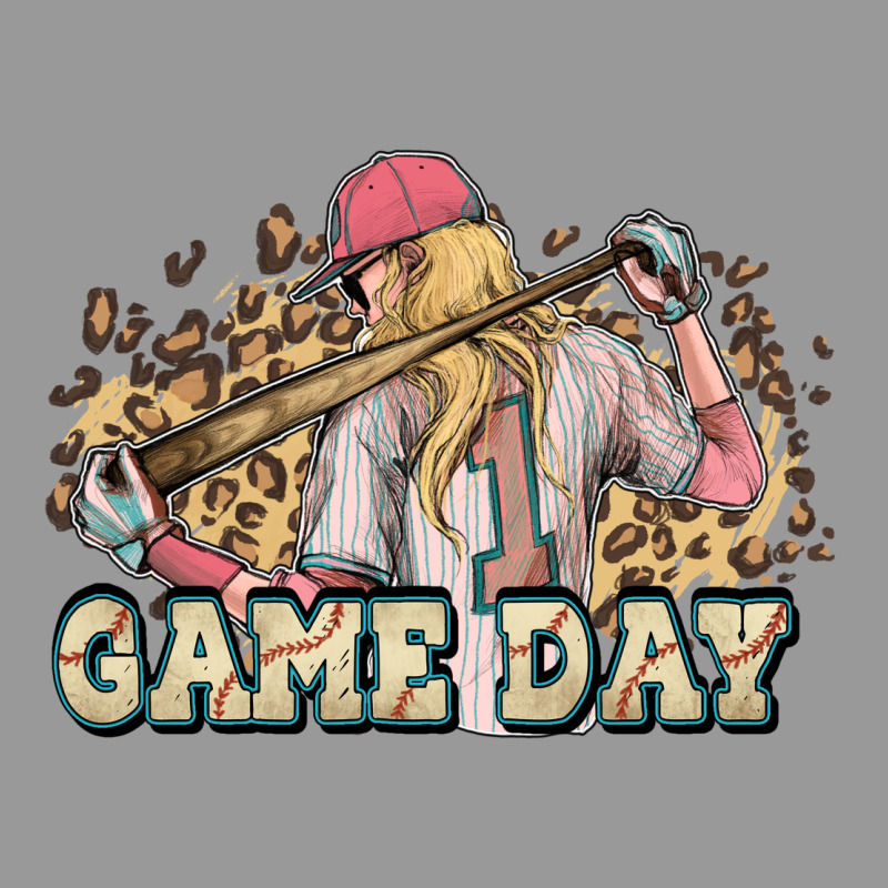 Game Day Baseball Leopard Vintage Hoodie by HowdyJamesFarm | Teevron