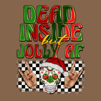 Dead Inside But Jolly Af Premium Tee | Teevron