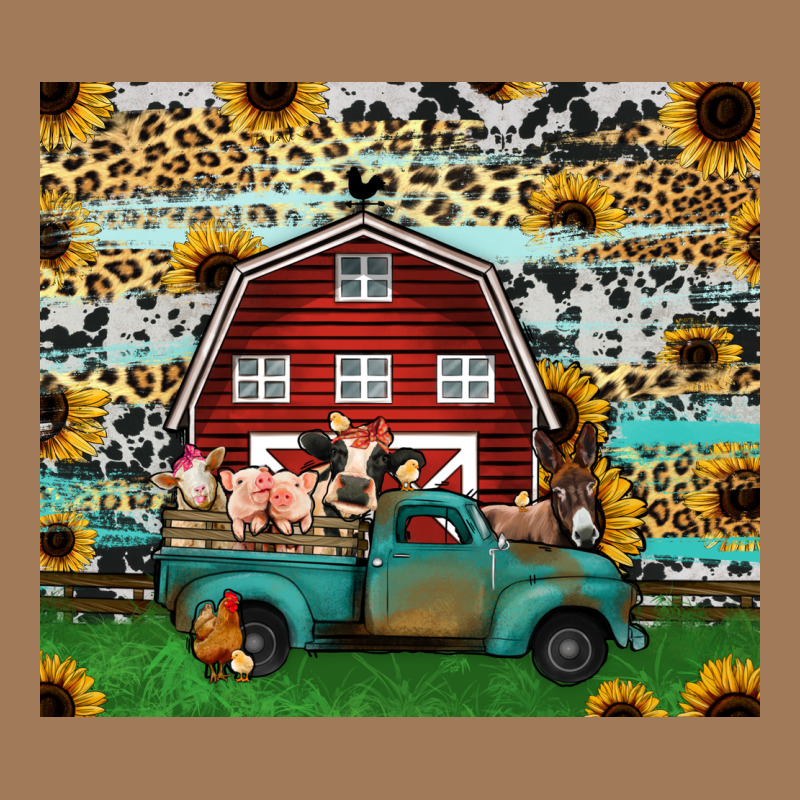 Farm Animals Red Barn Tumbler 20oz Classic Tee by Jasminsmagicworld | Teevron