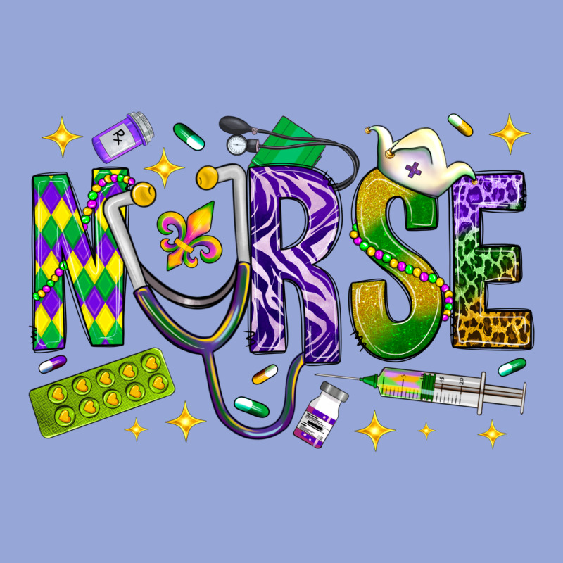 Mardi Gras Nurse Classic Tee by NancyCooperArtShop | Teevron