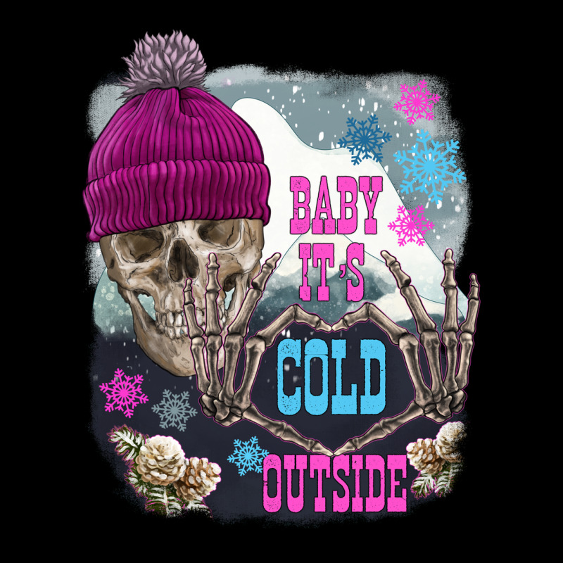 Skeleton Baby It's Cold Outside Heavyweight Sweatshirt by FaDigitalArtStudio | Teevron