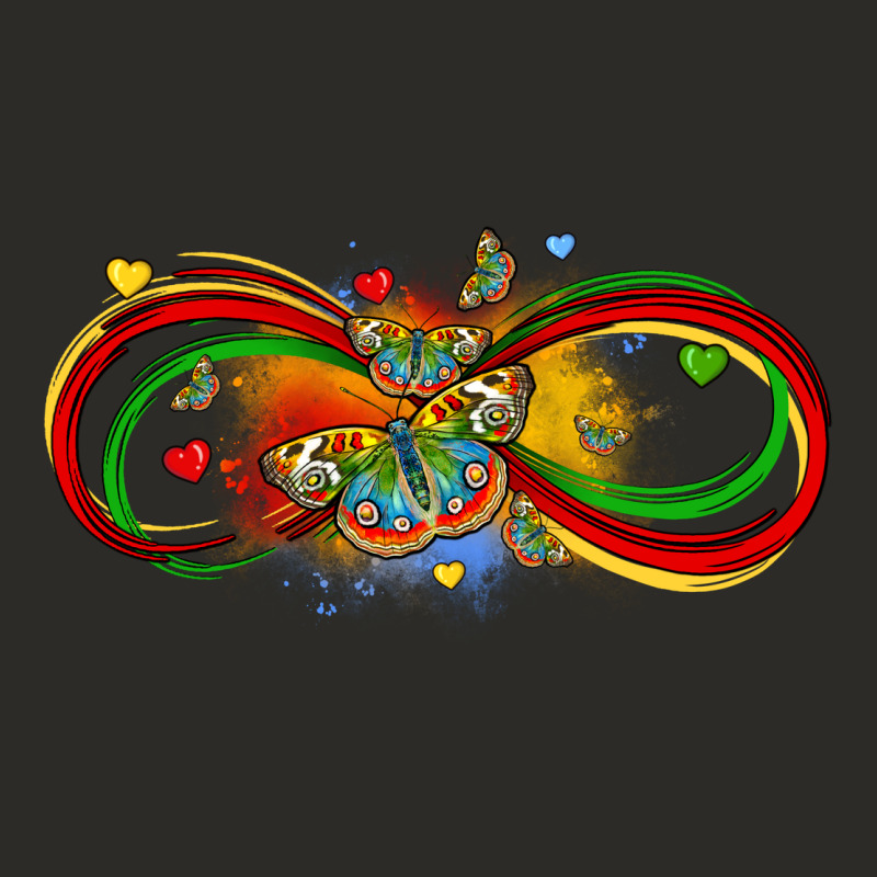 Butterfly Infinity Symbol Autism Heavy Core Tee by LillyAllenDesigns | Teevron