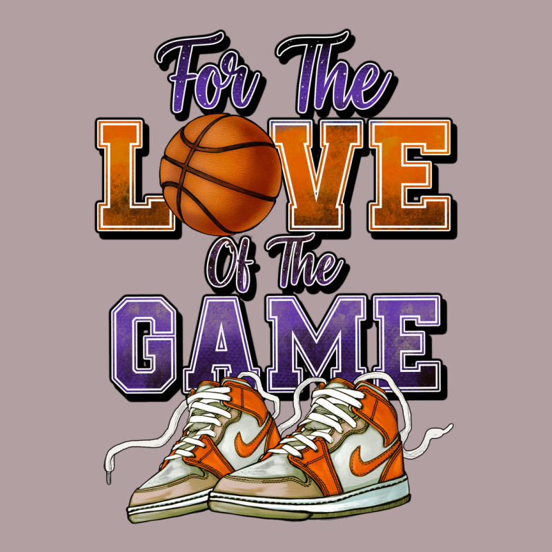 For The Love Of The Game Basketball Vintage Hoodie by HowdyJamesFarm | Teevron