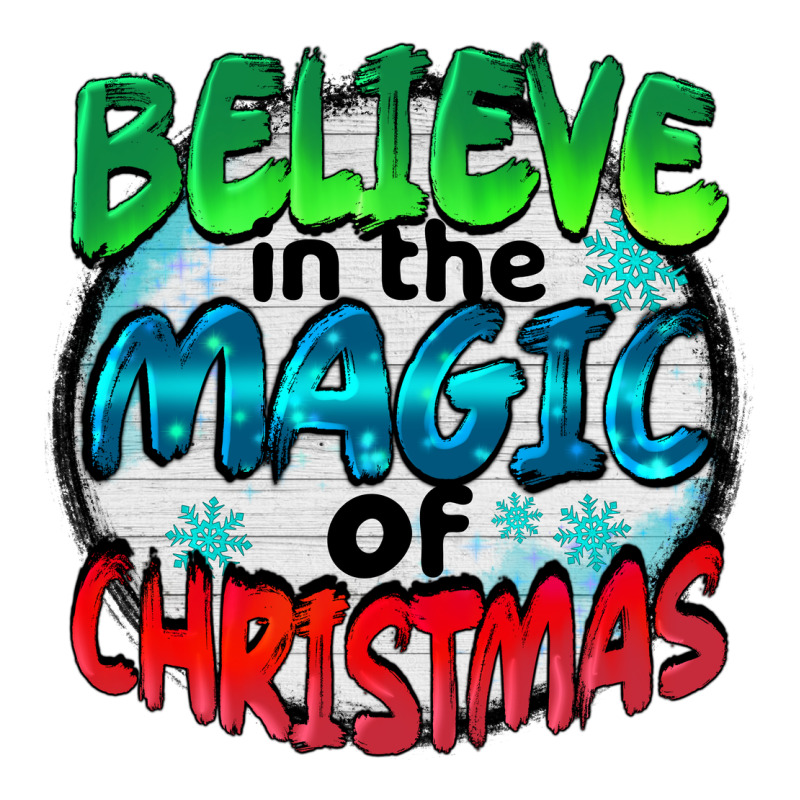 Believe In The Magic Of Christmas Premium Tee by BarkalooDesign | Teevron