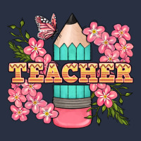Teacher Floral Pencil Heavyweight Sweatshirt | Teevron