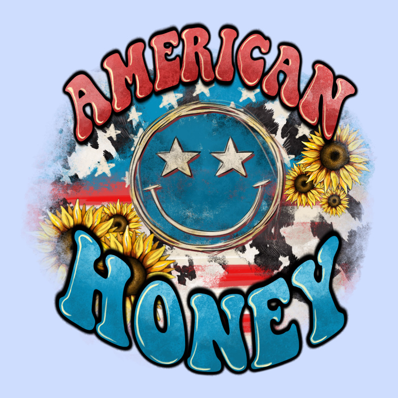 American Honey Smiley Urban Heavy Tee by HowdyJamesFarm | Teevron
