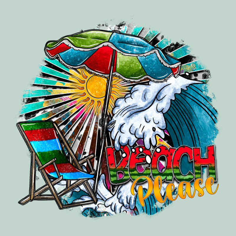 Beach Please Zipper Hoodie by CowhideDigitalArt | Teevron