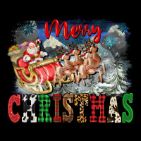 Merry Christmas Santa Sleigh Heavyweight Sweatshirt | Teevron
