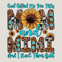 God Gifted Me Two Titles Mom And Mimi  And I Rock Them Both Heavy Core Tee | Teevron