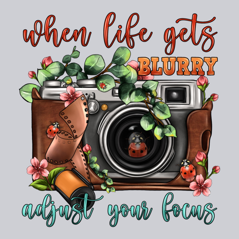 When Life Gets Blurry Adjust Your Focus Vintage Camera Heavyweight Sweatshirt by FaDigitalArtStudio | Teevron