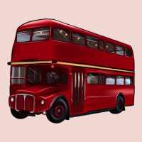 Double Decker Bus Premium Sweatshirt | Teevron