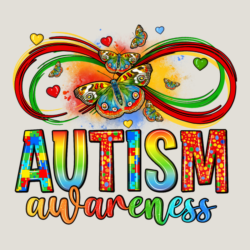Autism Awareness Butterfly Infinity Symbol Heavy Core Tee by LillyAllenDesigns | Teevron