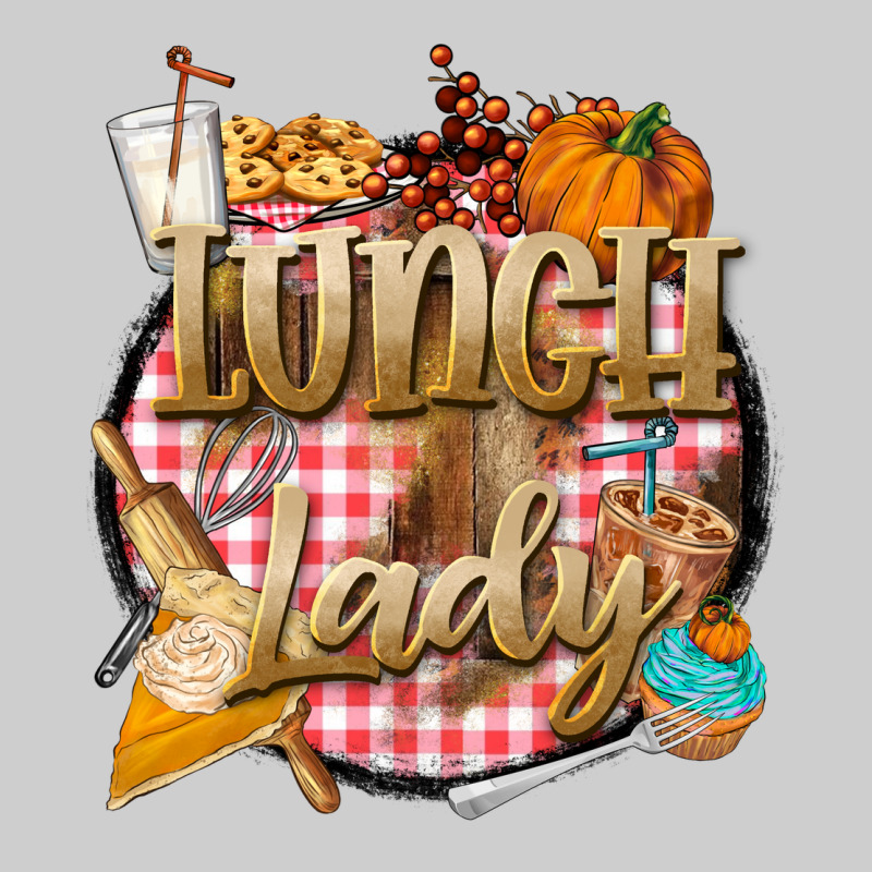 Fall  Lunch Lady Premium Tee by BarkalooDesign | Teevron