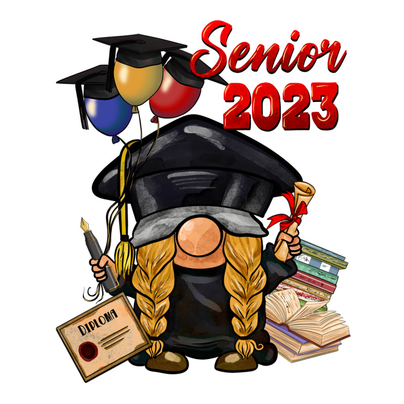 Senior 2023 Gnome Premium Tee by BarkalooDesign | Teevron