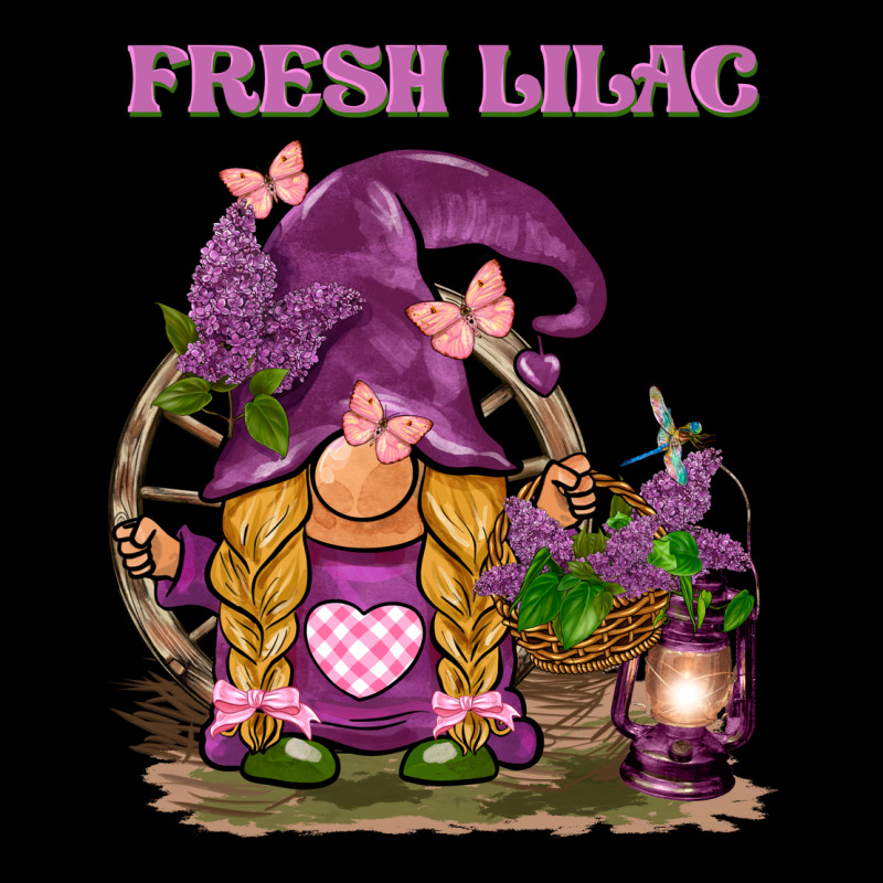 Fresh Lilac Gnome Premium Tee by BarkalooDesign | Teevron