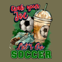 Grab Your Joe Let's Go Soccer Vintage Hoodie | Teevron