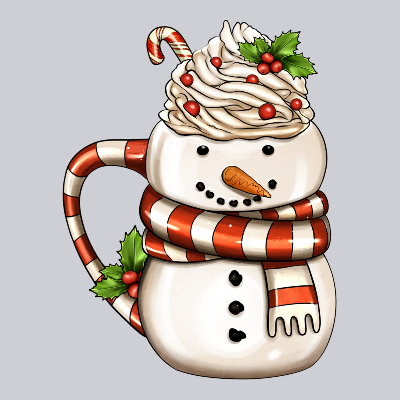 Christmas Snowman Coffee Cup Heavyweight Sweatshirt by FaDigitalArtStudio | Teevron