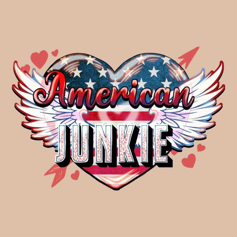 American Junkie 4th Of July Urban Heavy Tee by HowdyJamesFarm | Teevron