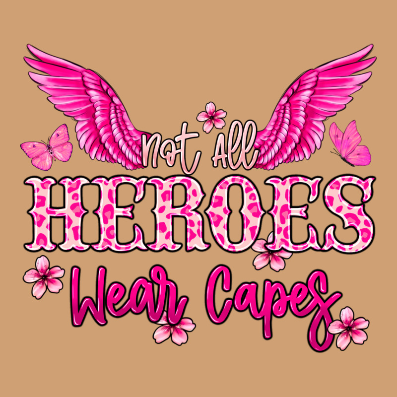 Not All Heroes Wear Capes Cancer Awareness Vintage Tee by HowdyJamesFarm | Teevron