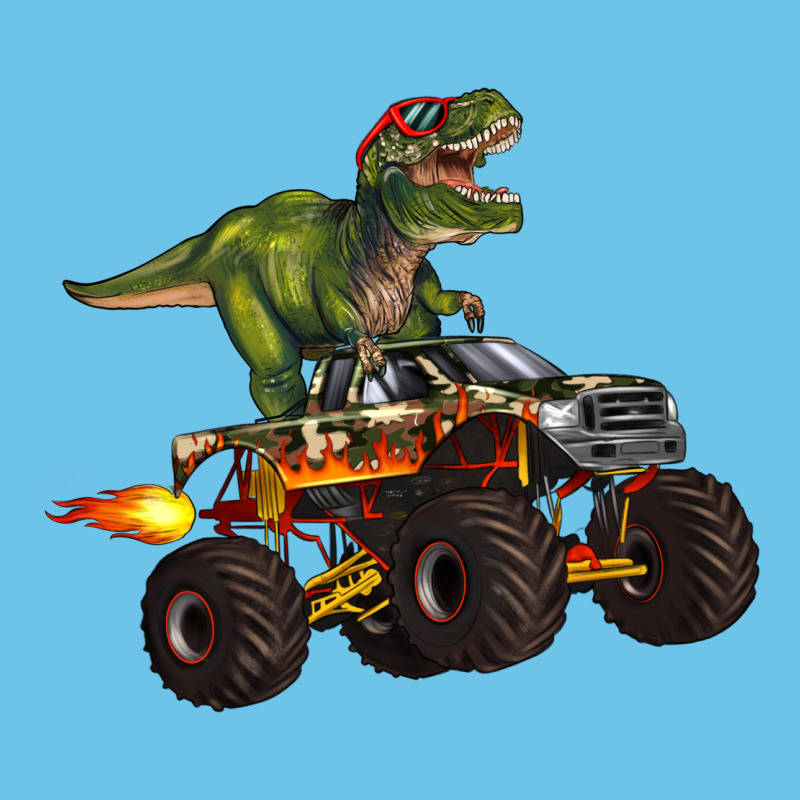 Monster Truck And T Rex Dinosaur Premium Sweatshirt by Artiststas | Teevron