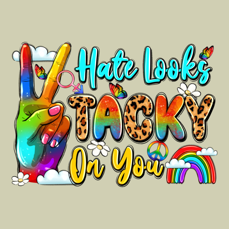 Hate Looks Tacky On You Heavy Core Tee by LillyAllenDesigns | Teevron