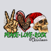 Peace Love Rock Christmas Zipper Hoodie | Teevron