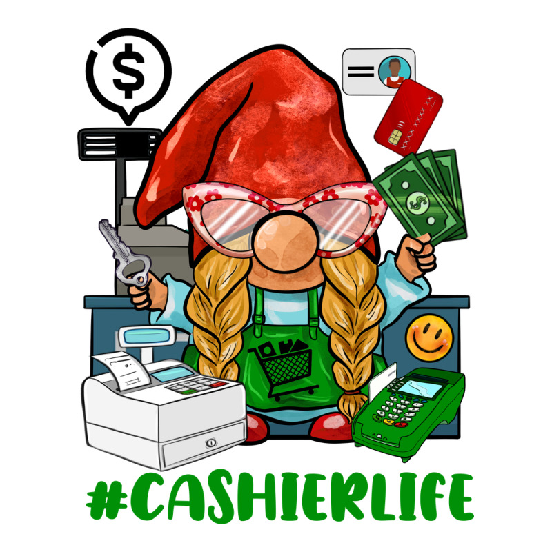 Cashier  Life Gnome Premium Tee by BarkalooDesign | Teevron