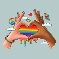Lgbtq Pride Hands Heavy Core Tee | Teevron