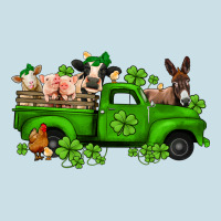 St Patricks Farm Animals Truck Ladies Tee | Teevron