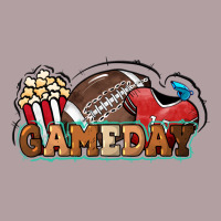 Game Day Football Popcorn Vintage Hoodie | Teevron