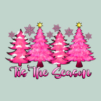 Tis The Season Pink Trees Zipper Hoodie | Teevron