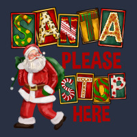 Santa Please Stop Here Heavyweight Sweatshirt | Teevron