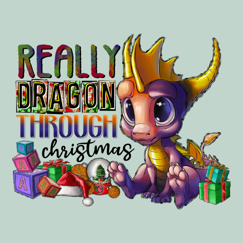 Real Dragon Through Christmas Zipper Hoodie by CowhideDigitalArt | Teevron