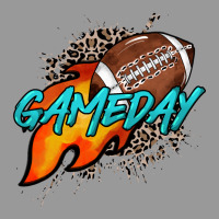 Game Day Leopard Fire And Ball Vintage Hoodie | Teevron