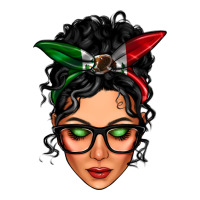 mexican latina girl messy bun | Teevron