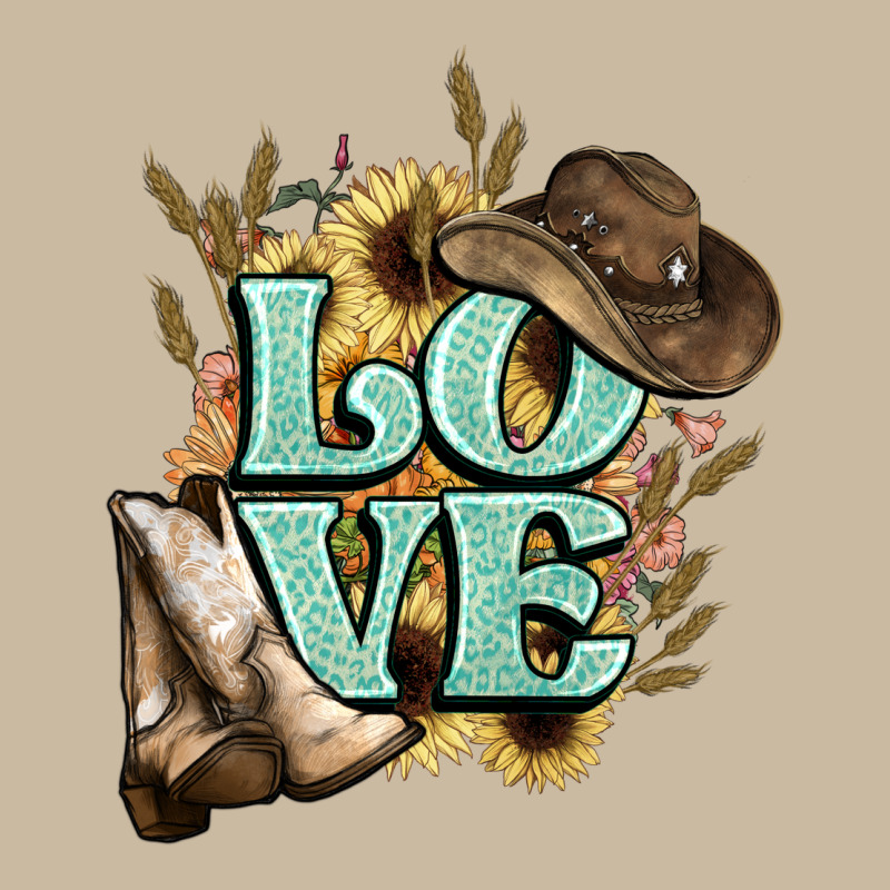 Love Boots Hat Western Cowboy Long Sleeve Tee by HowdyJamesFarm | Teevron