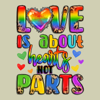 Love Is About Hearts Not Parts Heavy Core Tee | Teevron