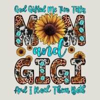 God Gifted Me Two Titles Mom And Gigi  And I Rock Them Both Heavy Core Tee | Teevron