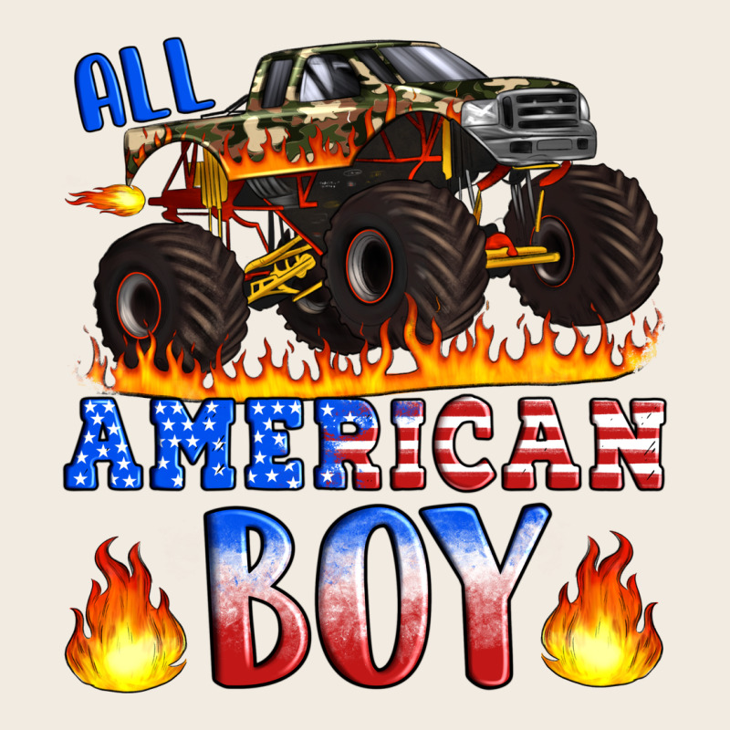 All American Boy Monster Truck Premium Sweatshirt by Artiststas | Teevron