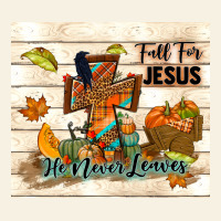 Fall For Jesus He Never Leaves Vintage Tee | Teevron