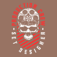 Production Crew Set Designer Movie Film Halloween Skull Premium Hoodie | Teevron