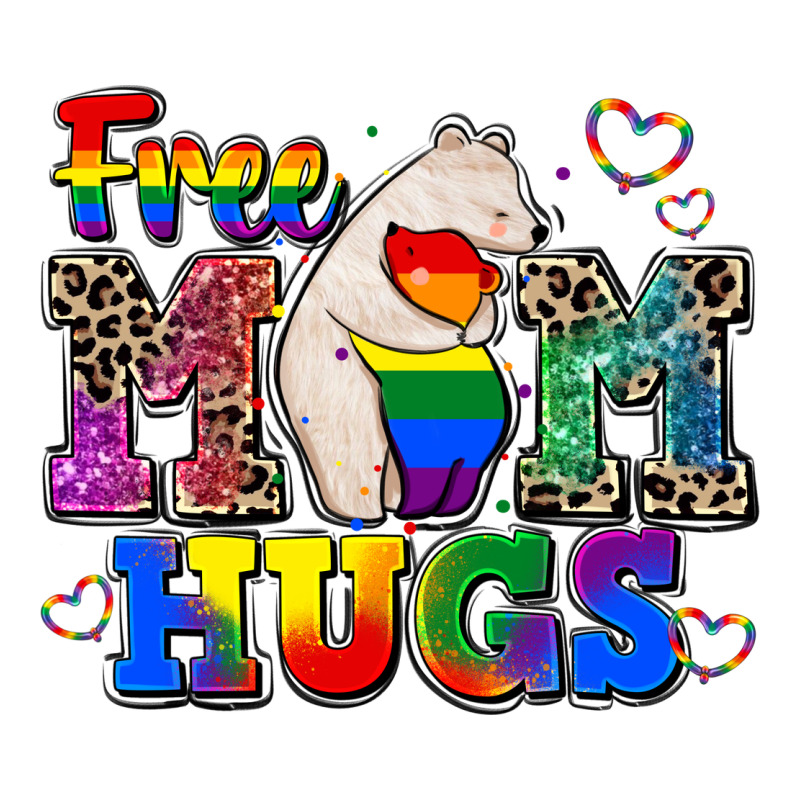 Pride Free Mom Hugs Long Sleeve Tee by CowGirlArtShop | Teevron