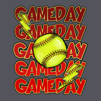 Game Day Softball Lightning Bolt Vintage Hoodie | Teevron