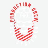 Production Crew Set Designer Movie Film Halloween Skull Urban Heavy Tee | Teevron