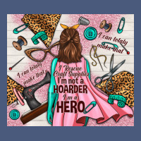 I Rescue Craft Supplies I'm Not A Hoarder I'm Hero Vintage Hoodie | Teevron